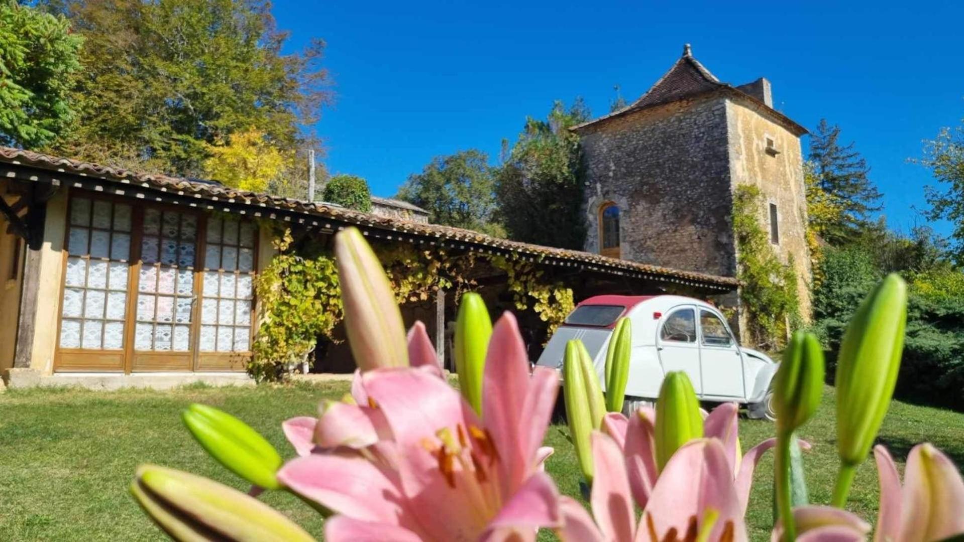 Saint-Marcel-du-Périgord Le Manoir De St Marcelヴィラ エクステリア 写真
